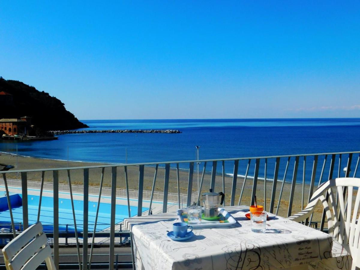Trilocale Con Meravigliosa Vista Mare, Levanto Eksteriør bilde